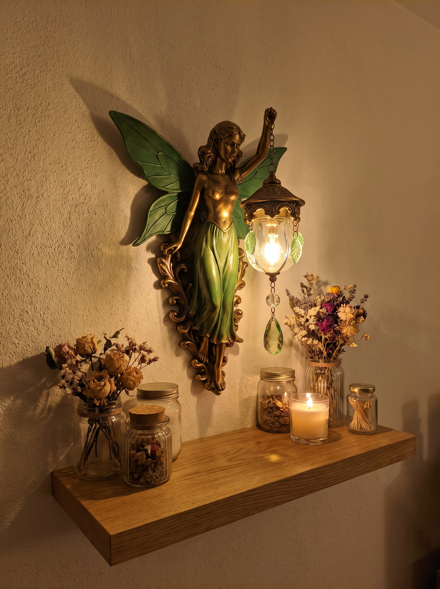 Customer photo shelf